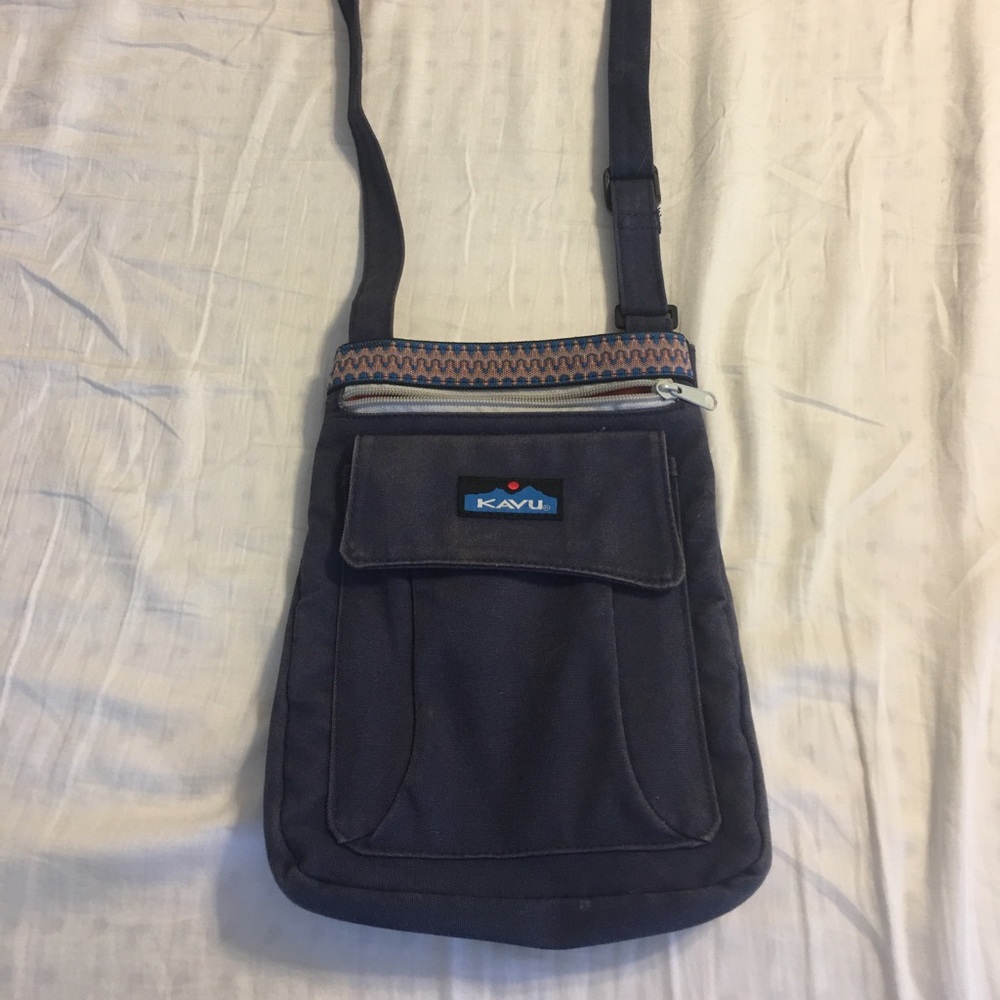Navy Kavu Crossbody Bag